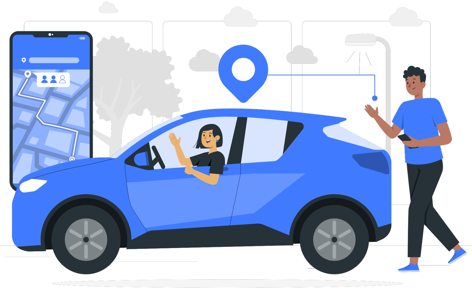 On-demand food delivery app
