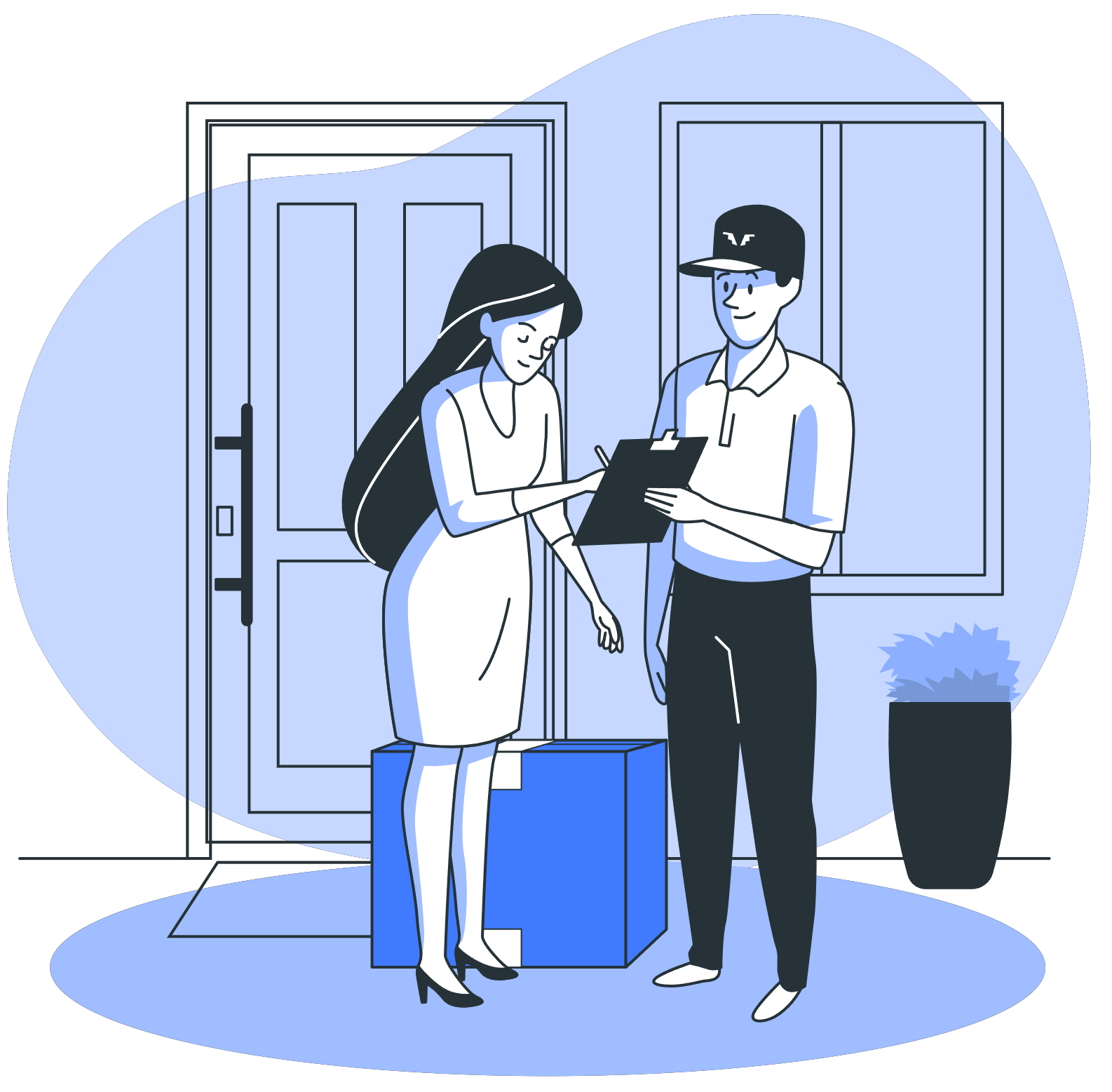 On-demand food delivery app