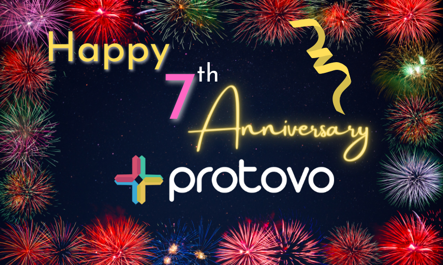 Happy 7th Anniversary to Protovo Solutions
